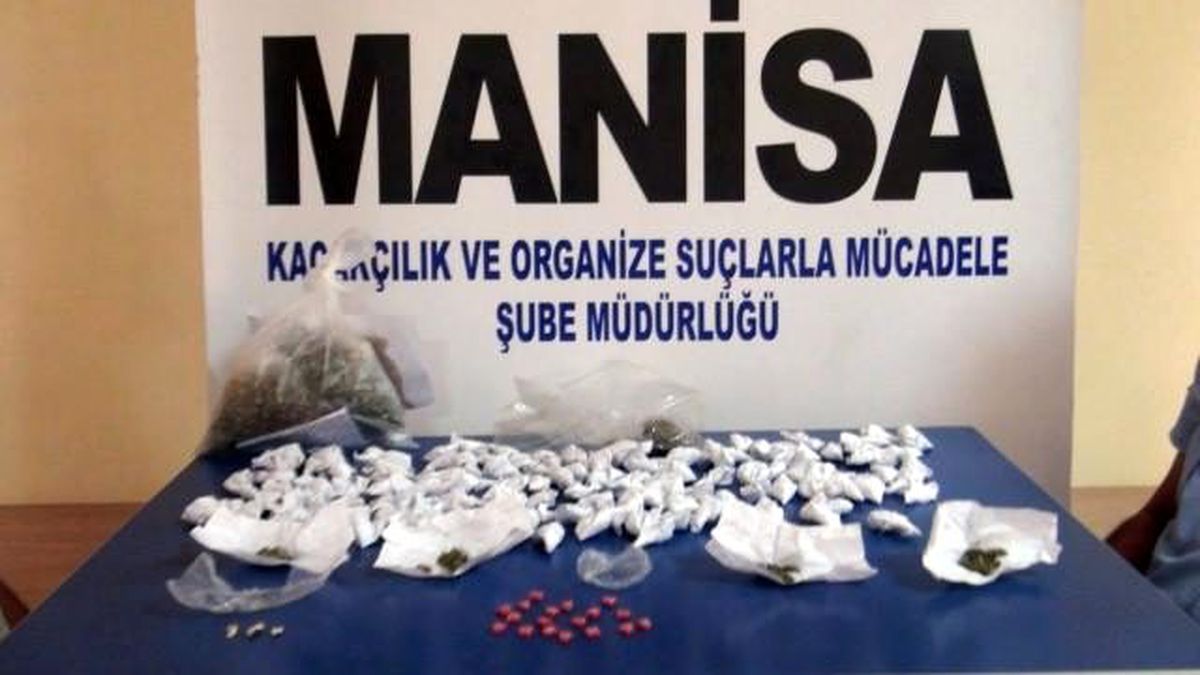 Manisa Emniyetinden Uyuşturucu Operasyonları