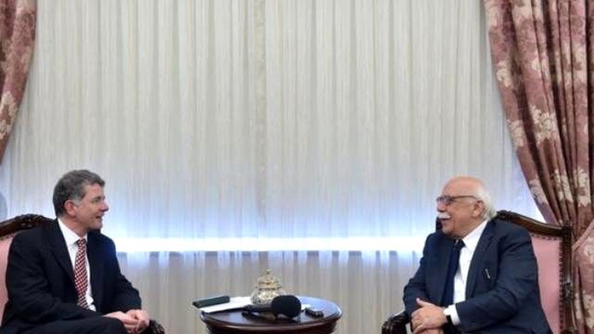 Bakan Avcı, İngiltere\'nin Ankara Büyükelçisi Moore\'u Kabul Etti