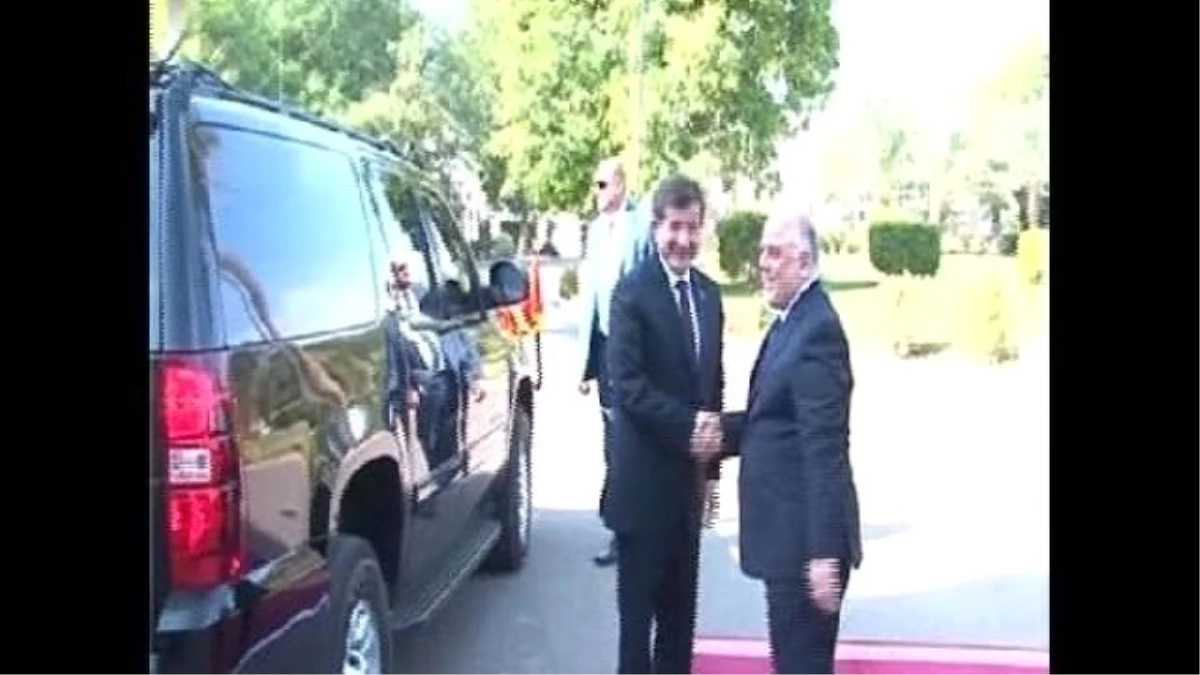Başbakan Davutoğlu, Bağdat\'ta