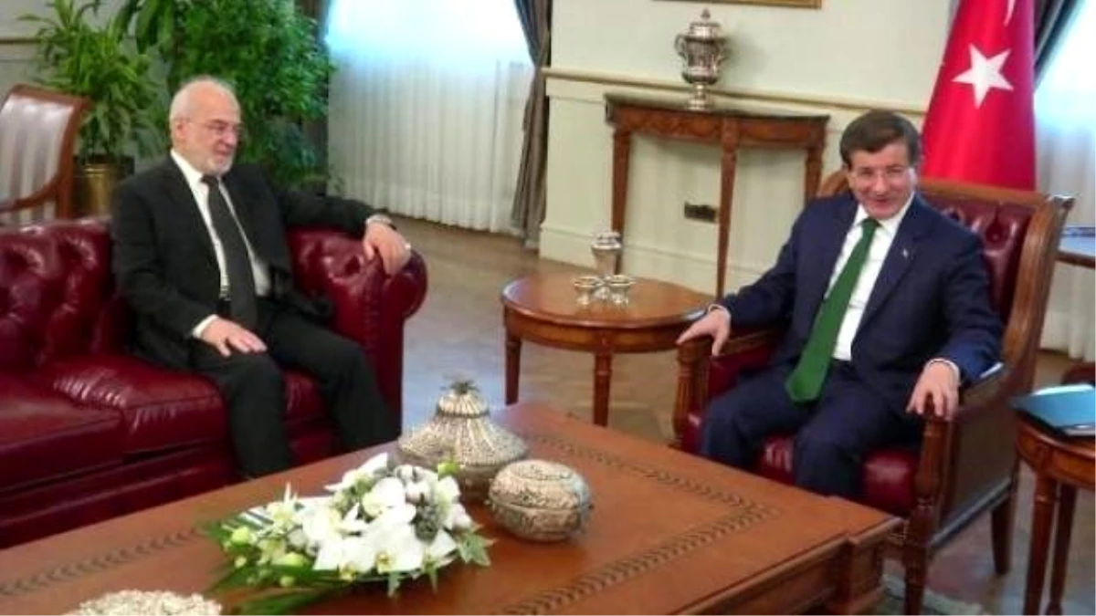 Davutoğlu, Irak Dışişleri Bakanı Caferi\'yi Kabul Etti