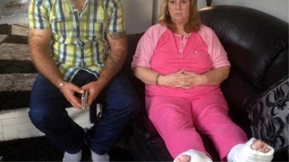 Marmaris\'te Çukura Düşen İngiliz Kadının İki Ayağı Kırıldı