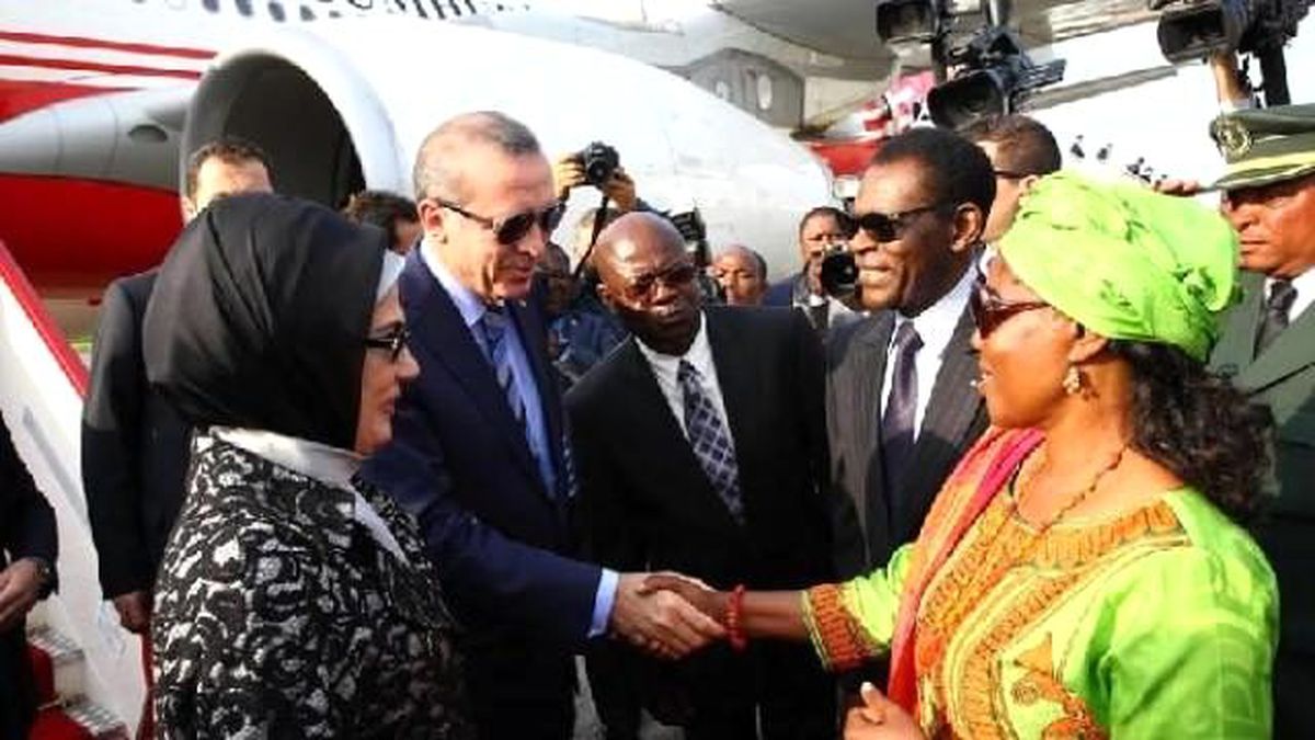 Cumhurbaşkanı Erdoğan, Ekvator Ginesi\'nde