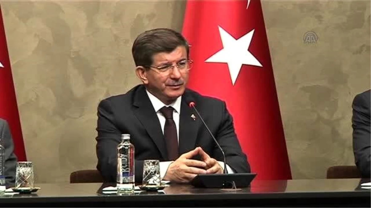 Davutoğlu - Irak ve Suriye\'deki Gelişmeler