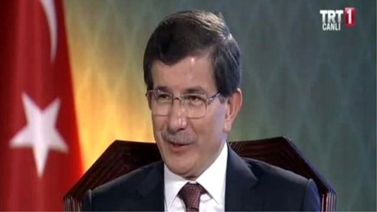 Davutoğlu TRT Ortak Yayınında Soruları Yanıtladı