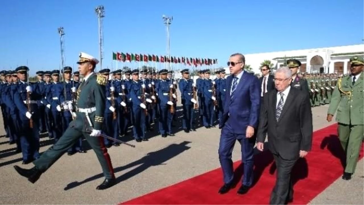 Erdoğan, Cezayir\'den Ayrılarak Ekvator Ginesi\'ne Hareket Etti