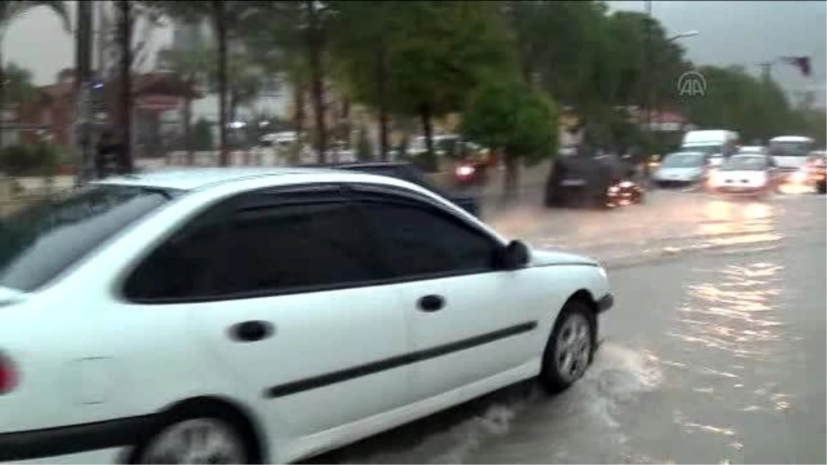 Fethiye\'de Şiddetli Yağış