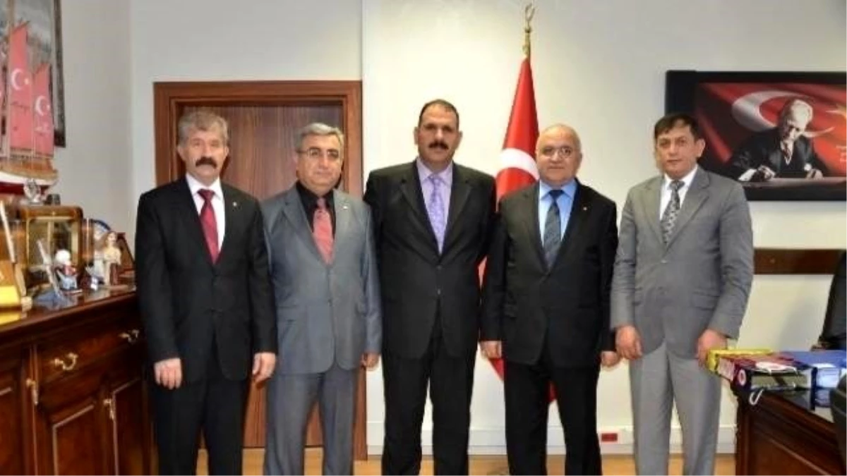 Sivas Ticaret Borsası Yönetimi, Cumhuriyet Başsavcısı İrcal\'i Ziyaret Etti
