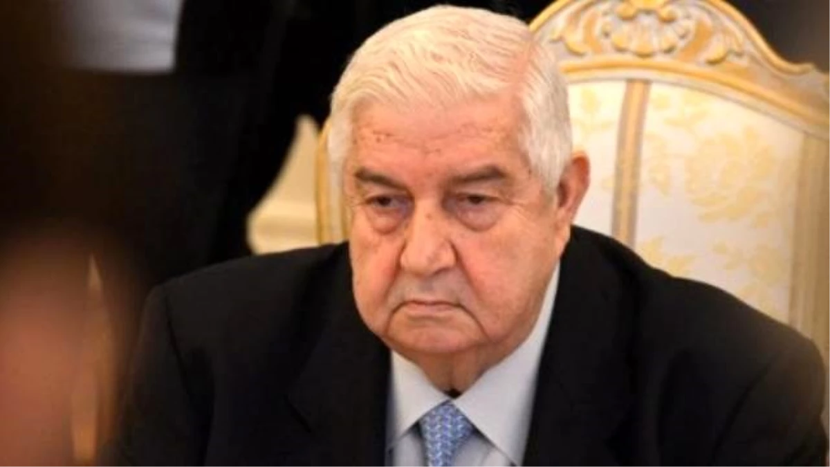 Suriye Dışişleri Bakanı Muallim Rusya\'ya Gidecek