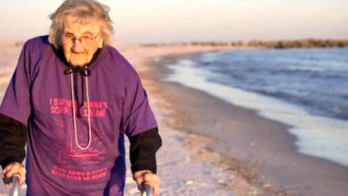 Amerikalı Kadın, 100 Yaşında İlk Kez Denizi Gördü