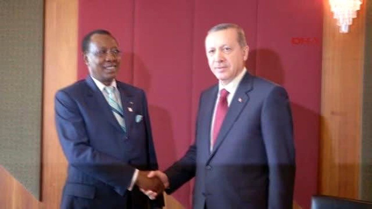 Cumhurbaşkanı Erdoğan, Çad Cumhurbaşkanı ve Gabon Başbakanı ile Görüştü