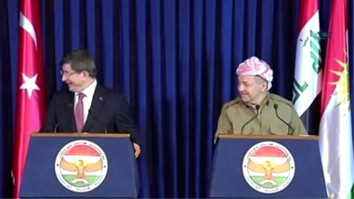 Davutoğlu - Barzani Toplantısında Tercüman Şaşırdı, Başbakan Güldürdü