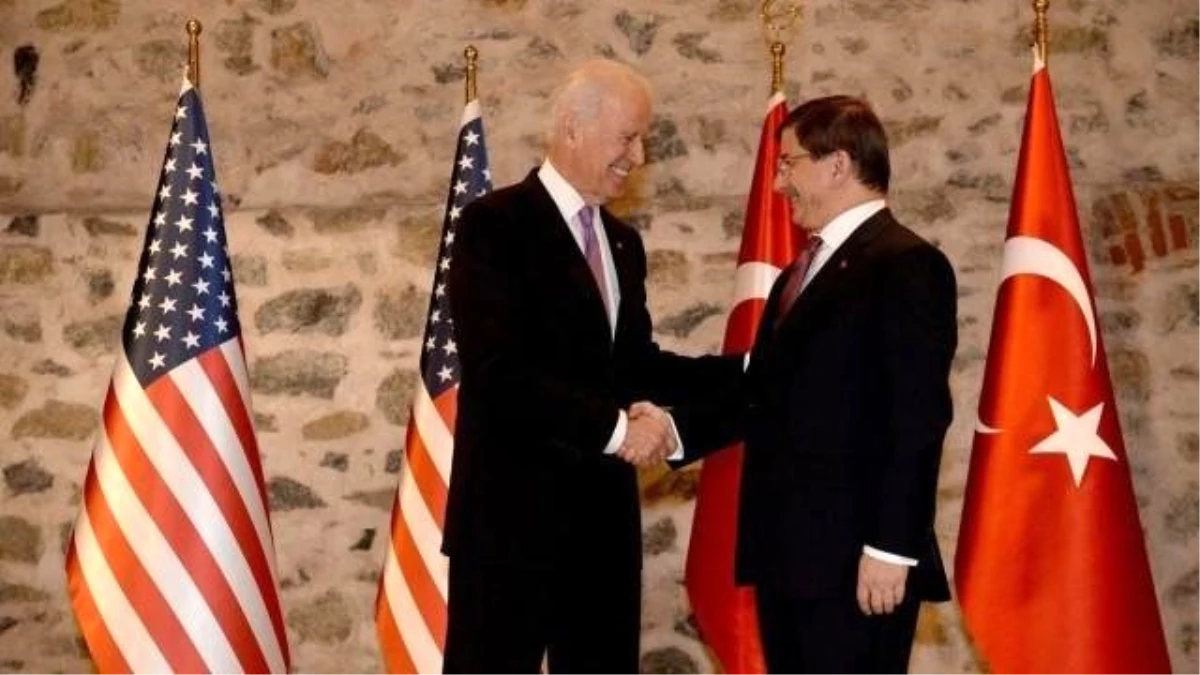 Davutoğlu ve Biden, Bir Araya Geldi