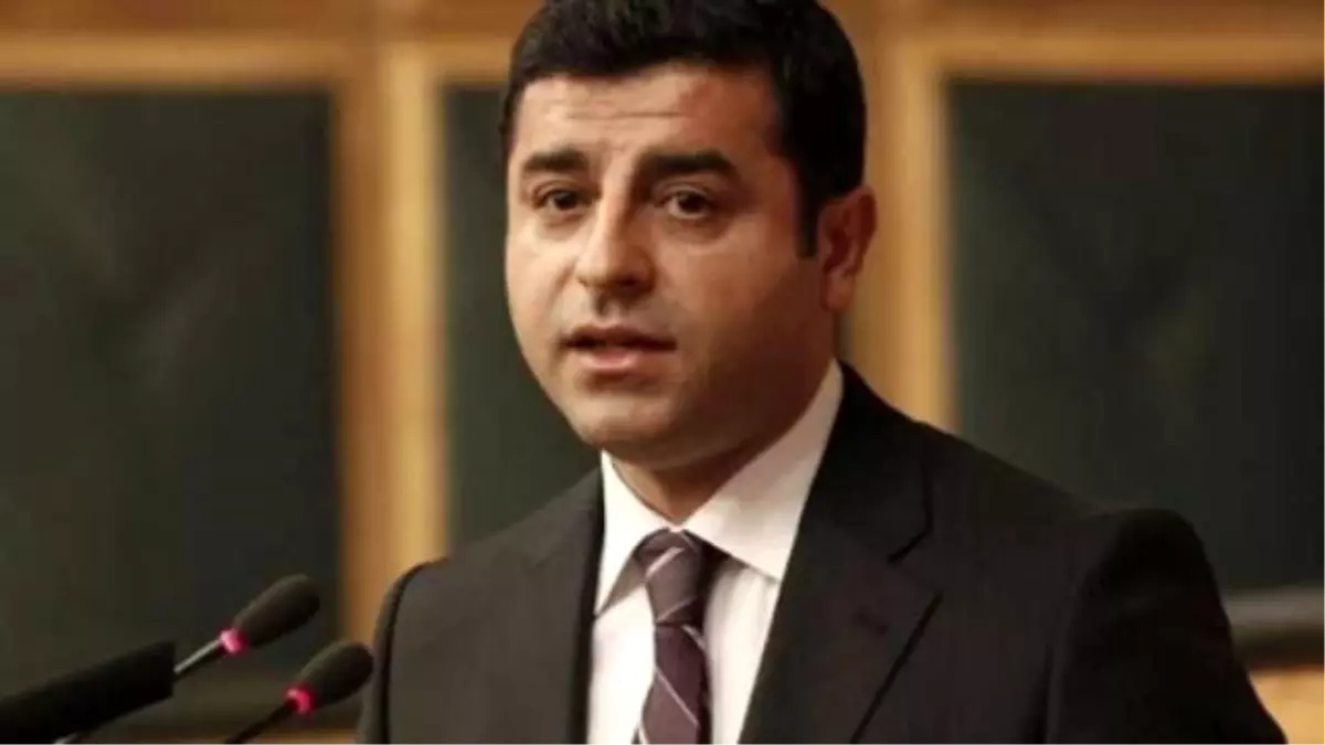 Demirtaş: CHP İzleme Kurulunda Yer Alırsa Tabi ki İyi Olur