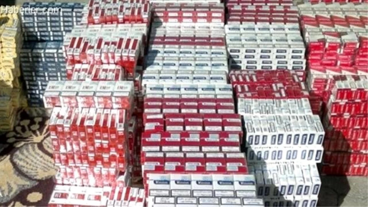Erzincan\'da 18 Bin Paket Kaçak Sigara Ele Geçirildi