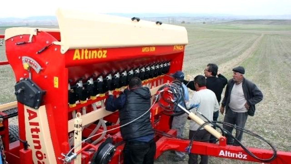Eskişehir\'de Anıza Doğrudan Ekim Çalışmaları