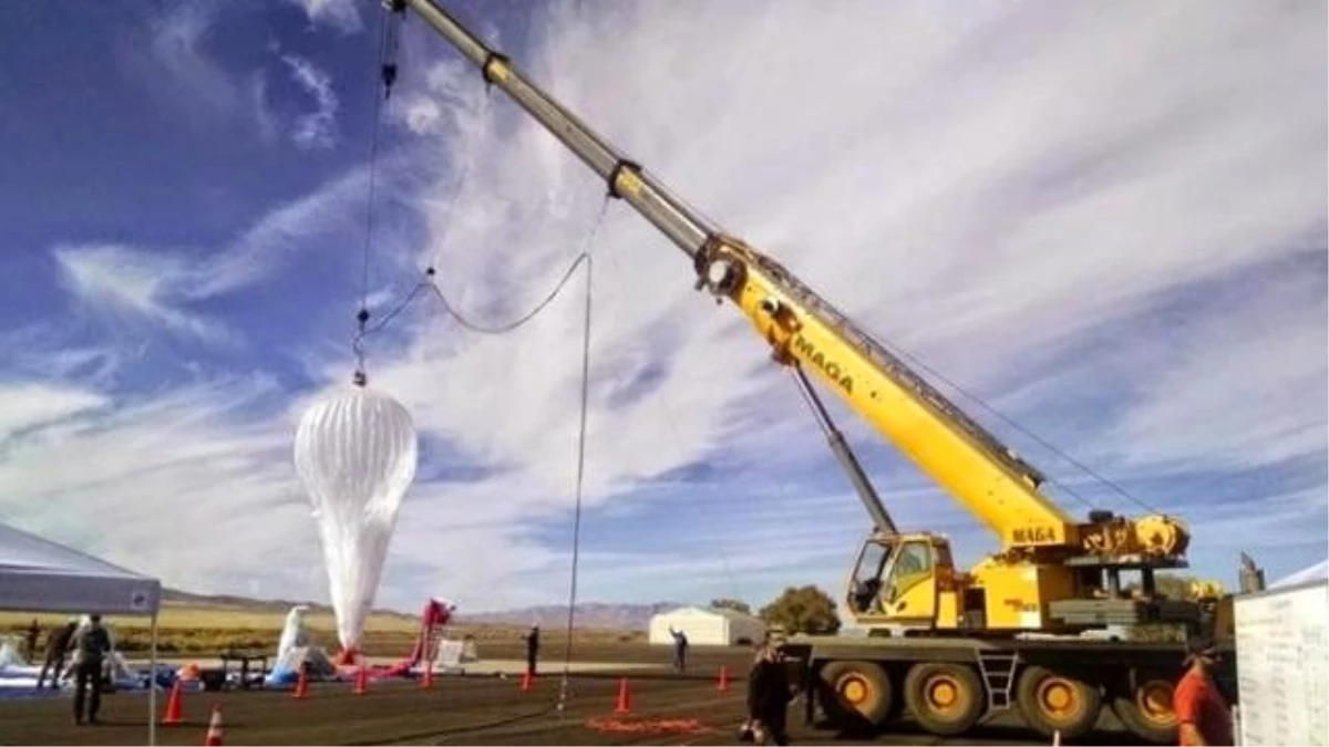 Google\'ın Project Loon Balonları Yükseliyor