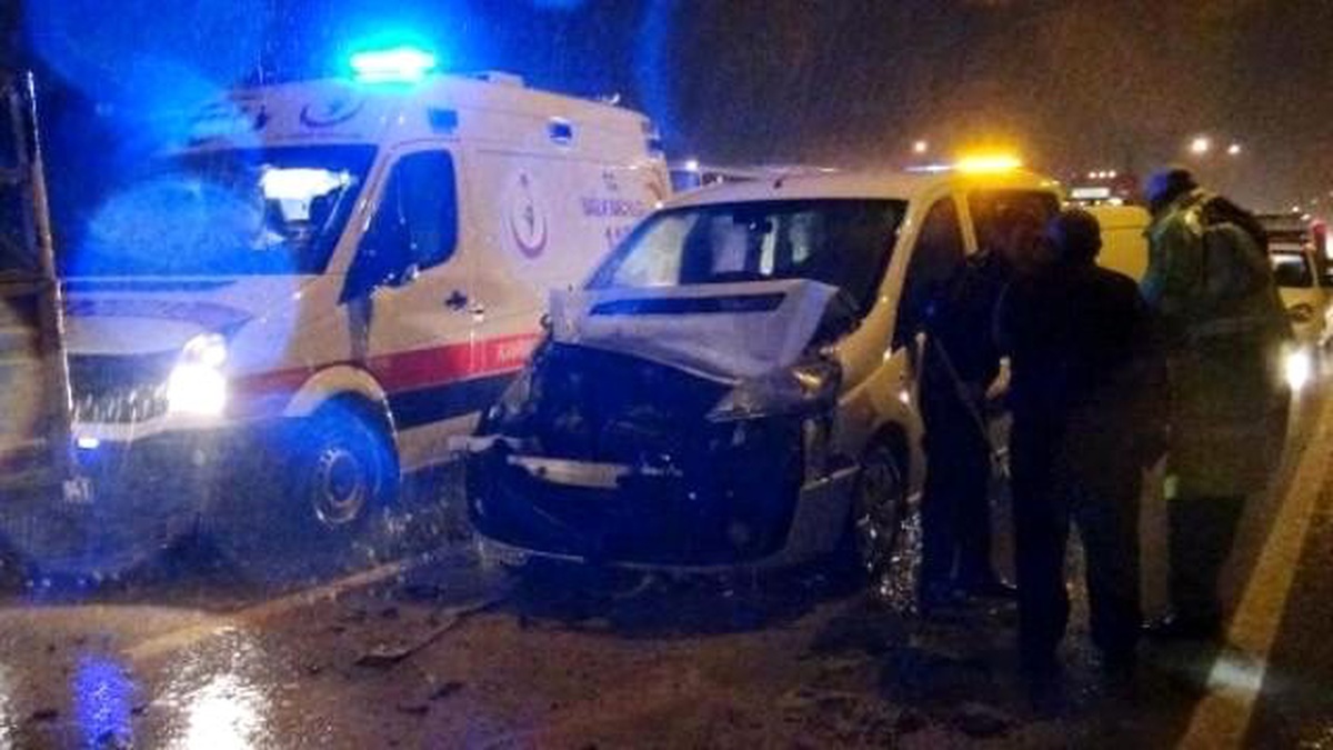 Kahramanmaraş\'ta Zincirleme Kaza: 9 Yaralı