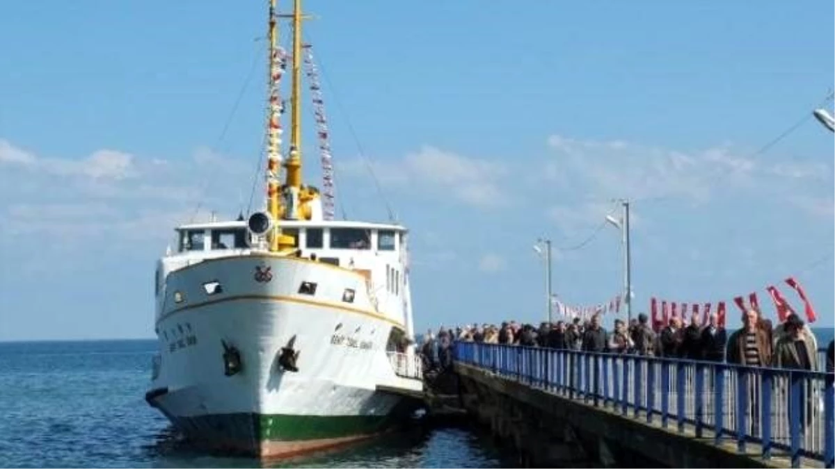 Sakin Şehir Perşembe\'ye Hibe Edilen Gemi, Turizme Kazandırılacak
