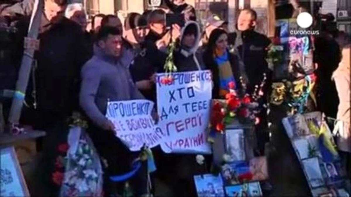 Ukrayna\'da Maidan Eylemlerinin Yıl Dönümü Anılıyor