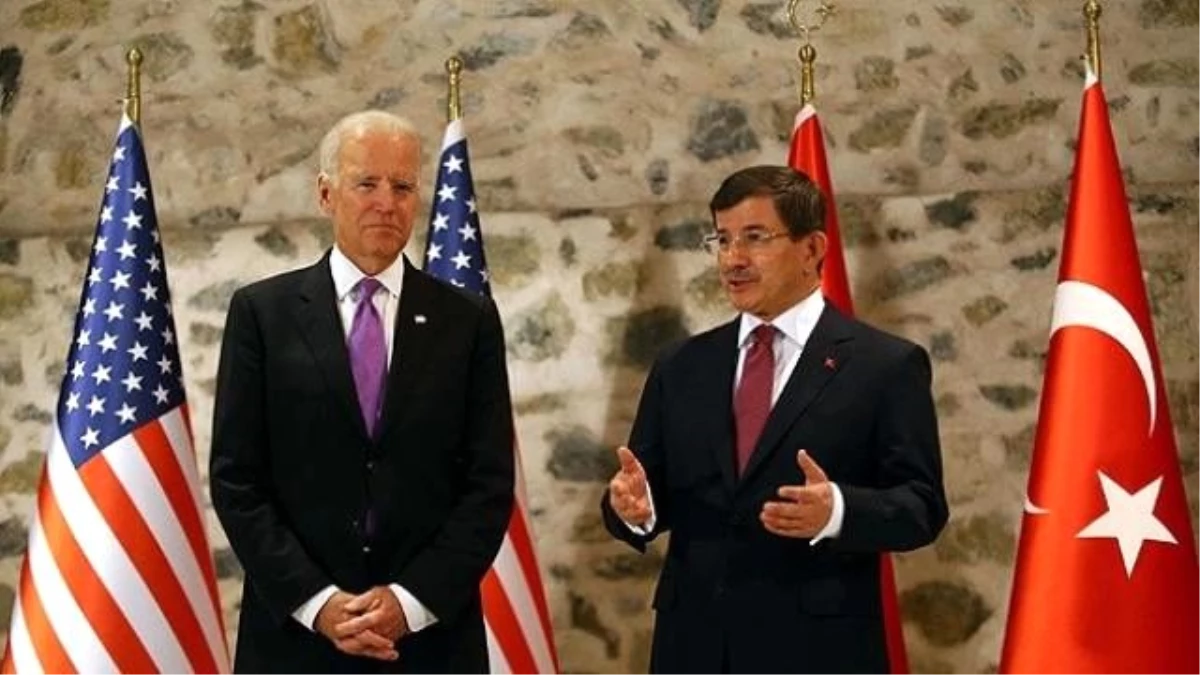 Davutoğlu, ABD Başkan Yardımcısı Biden ile Bir Araya Geldi