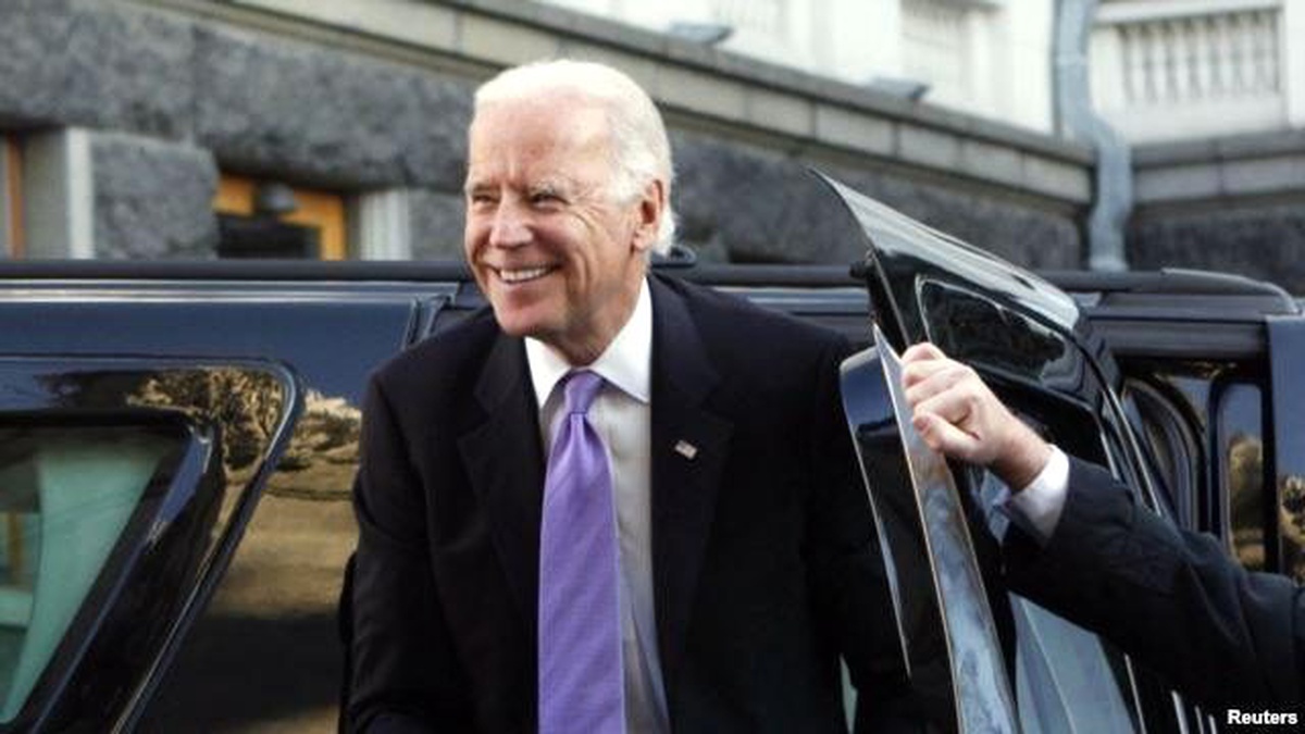 Biden Başbakanlık Çalışma Ofisine Geldi