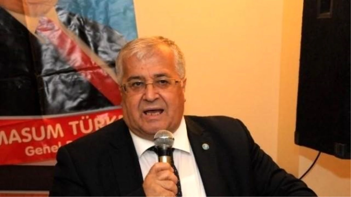 DSP Genel Başkanı Masum Türker Çanakkale\'de