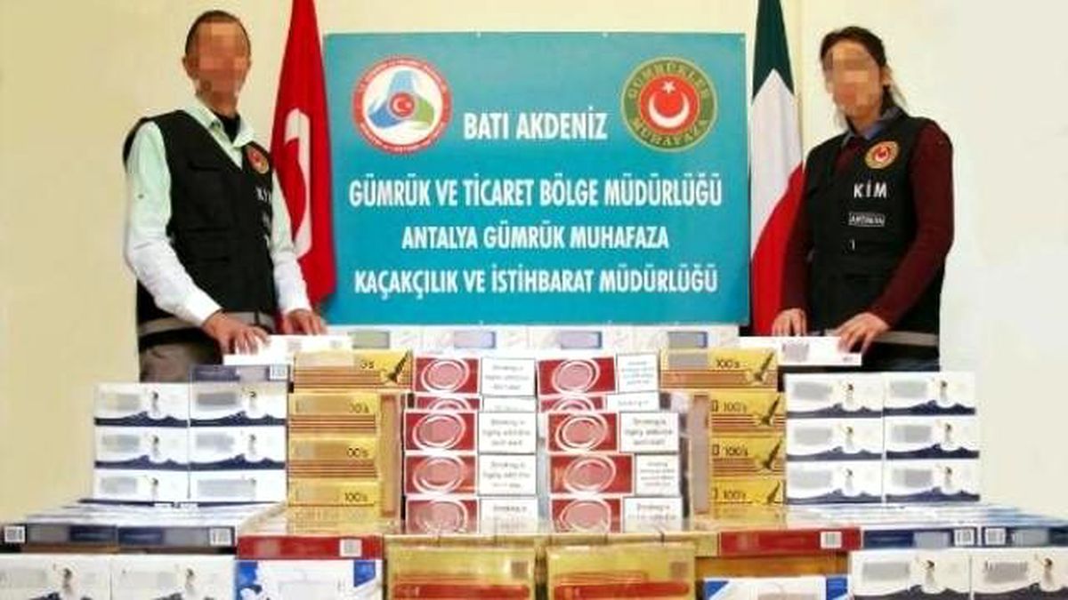 Gümrük Muhafaza\'dan Kaçak Sigara Operasyonu
