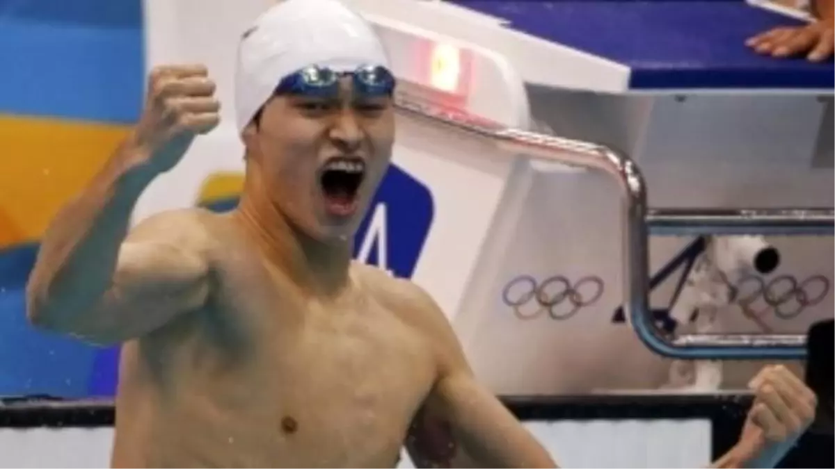 Çinli Yüzücü Sun Yang\'ın Doping Yaptığı Gerekçesiyle 3 Ay Spordan Men Edildiği Açıklandı