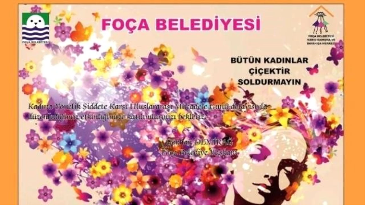 Foça\'dan, Kadına Şiddete Karşı Mücadele Etkinlikleri