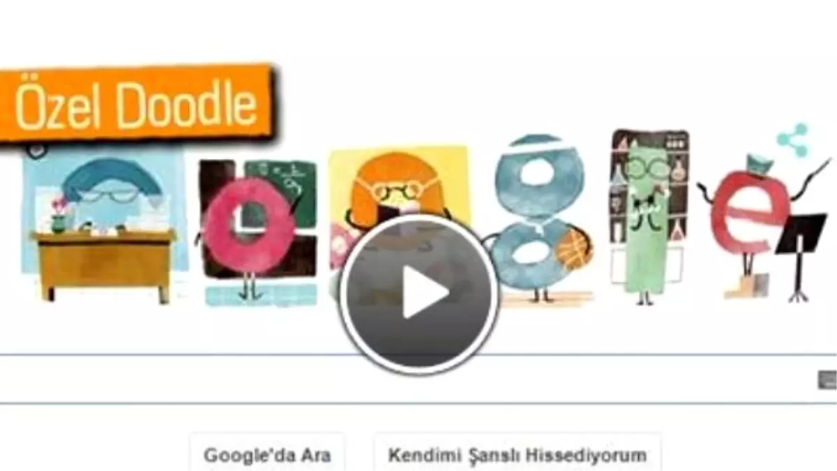 Google, Öğretmenler Günü\'nü Unutmadı!