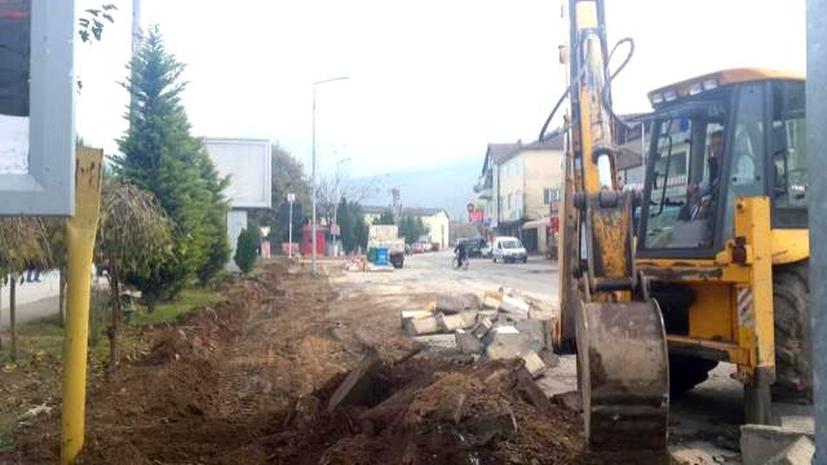 Maşukiye Meydanda Otopark Çalışması Başladı