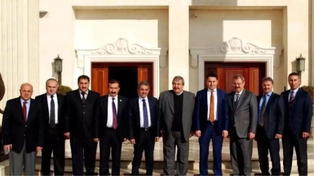 Tokat Belediye Başkanı Eroğlu, Konukoğlu\'nu Ziyaret Etti