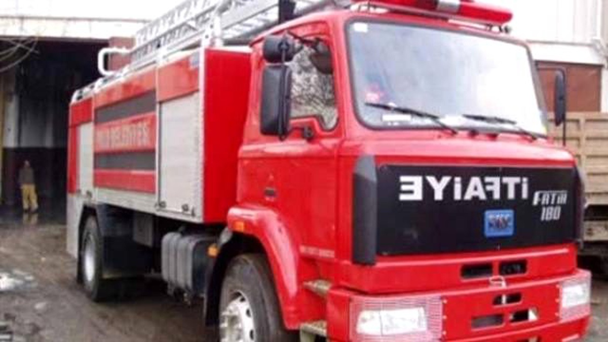 Yangına Giden İtfaiye Kaza Yaptı