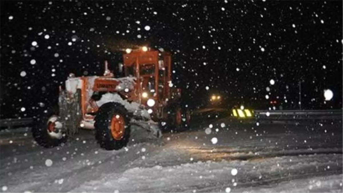 Antalya-Konya Kara Yolu Ulaşıma Kapandı