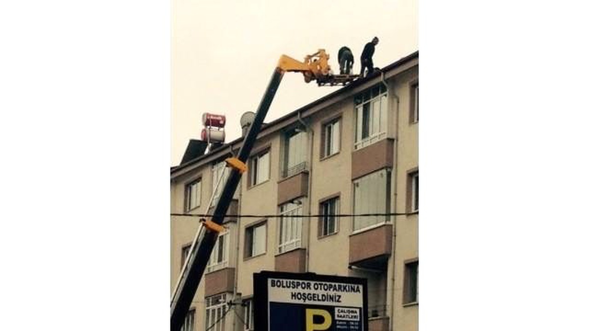 Bolu\'da Yürekleri Ağızlara Getiren Görüntü