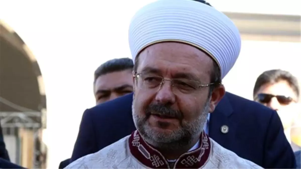 Diyanet İşleri Başkanlığı\'ndan Açıklama Açıklaması