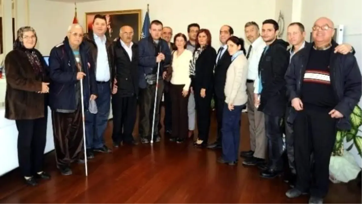 Engellilerden Başkan Çerçioğlu'na Teşekkür