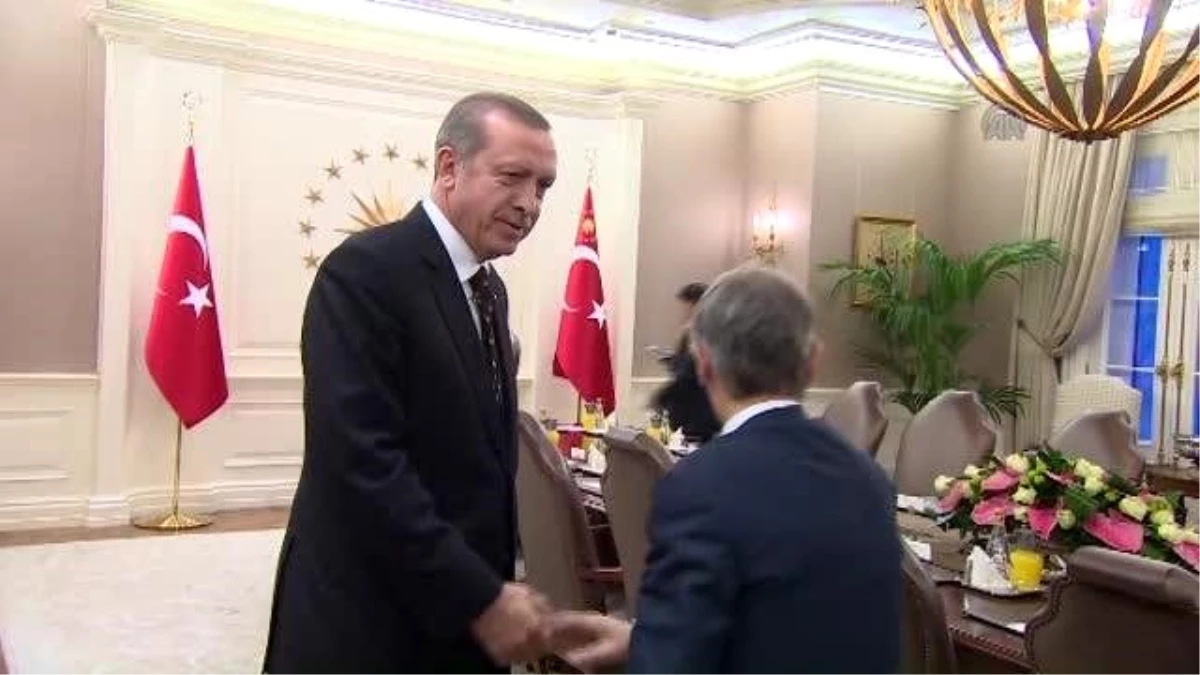 Erdoğan,mustafa Abdülcemil Kırımoğlu\'nu Kabul Etti