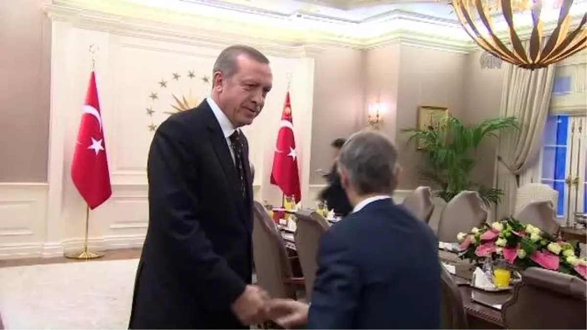 Erdoğan,mustafa Abdülcemil Kırımoğlu'nu Kabul Etti