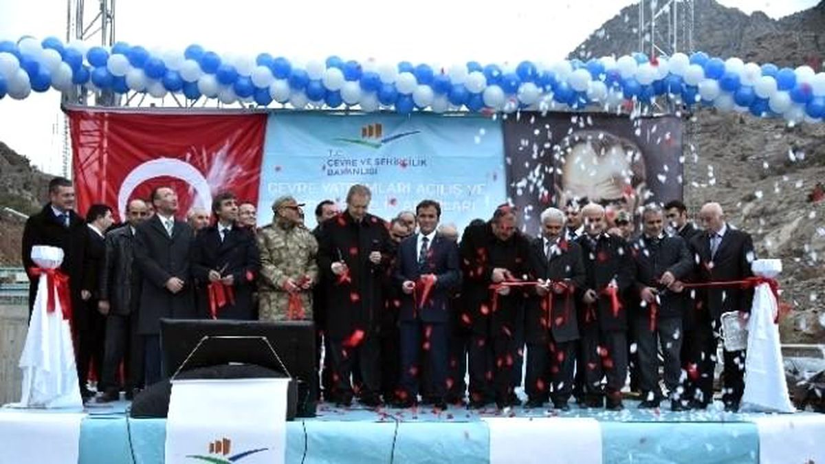 Gümüşhane Atık Su Arıtma Tesisi Törenle Açıldı
