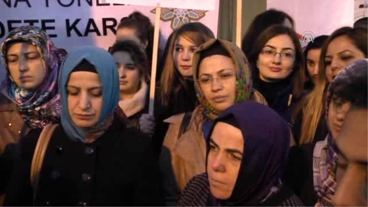 Tokat\'ta Kadına Şiddete Dikkati Çekmek İçin Fener Uçurdular