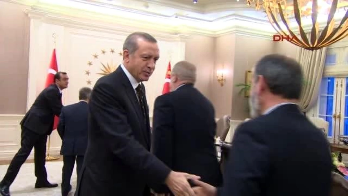 Kırım Tatar Türklerinin Lideri Kırımoğlu Çankaya Köşkü\'nde