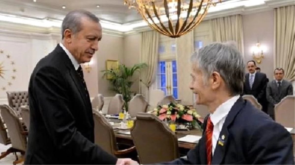Kırım Tatar Türklerinin Lideri Kırımoğlu Çankaya Köşkü\'nde