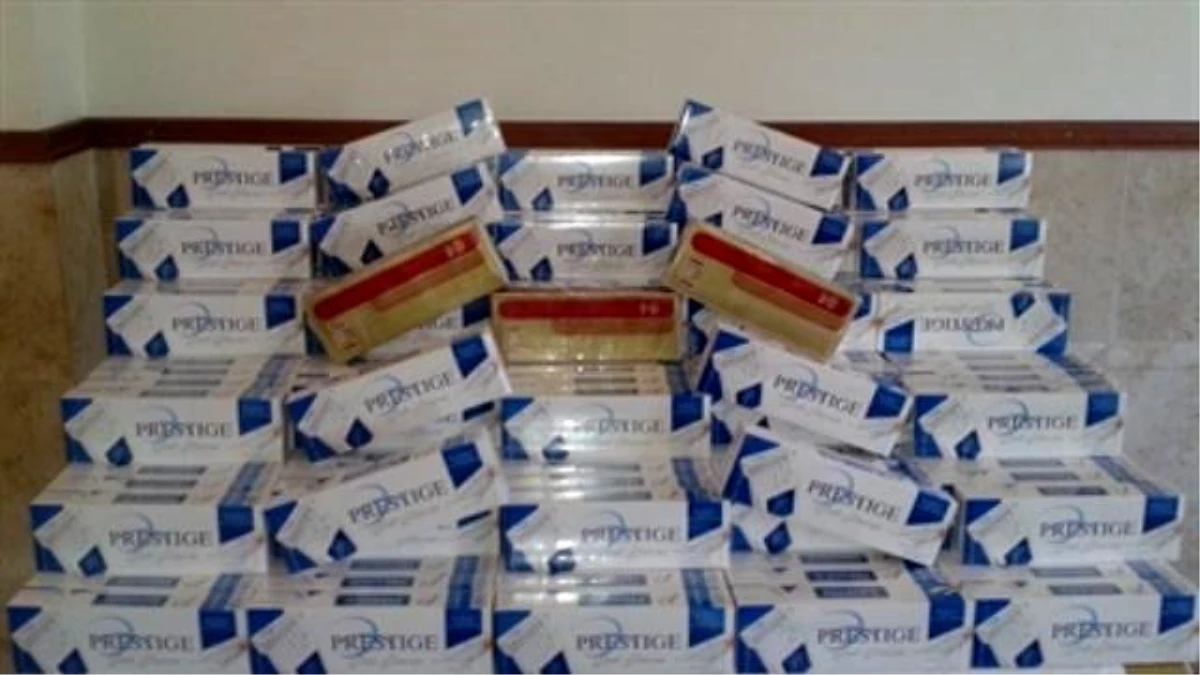 Malatya\'da 19 Bin 400 Paket Kaçak Sigara Ele Geçirildi