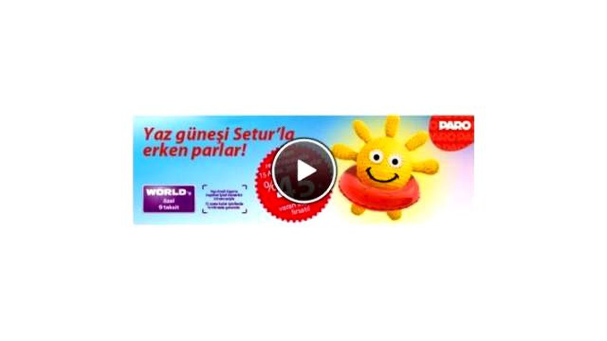 Setur\'da Erken Rezervasyon Başladı