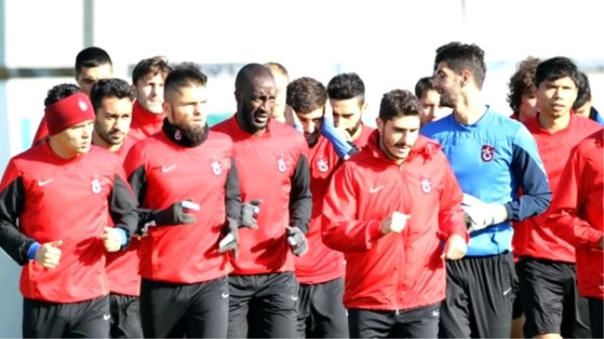 Trabzonspor, Metalist Kharkiv Maçı Hazırlıklarını Sürdürdü