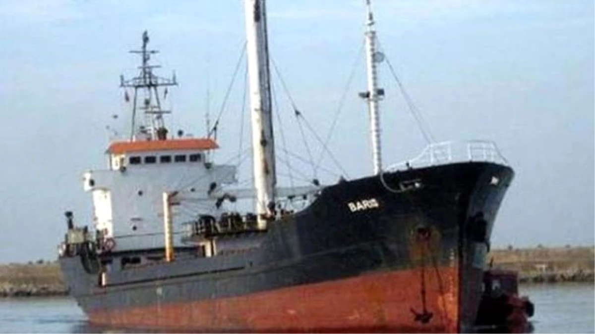 Kaçak Dolu Türk Gemisi, Grit\'e Çekiliyor