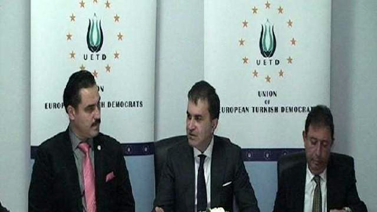 Bakan Çelik, Brüksel\'de UETD\'yi Ziyaret Etti