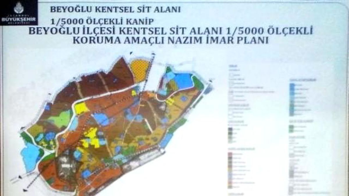 \'Beyoğlu\'nun Kalbi\' İmar Planından Söküldü