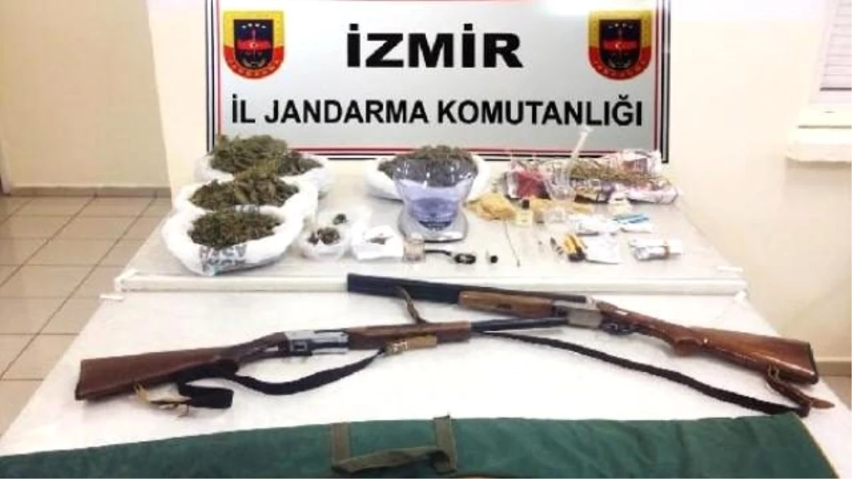 Evde Bonzai Üreten Aileye Jandarmadan Baskın